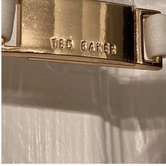 Ted Baker Aaina Embellished Maxi Dress gown white gold size 2 nwot - Picture 11 of 16